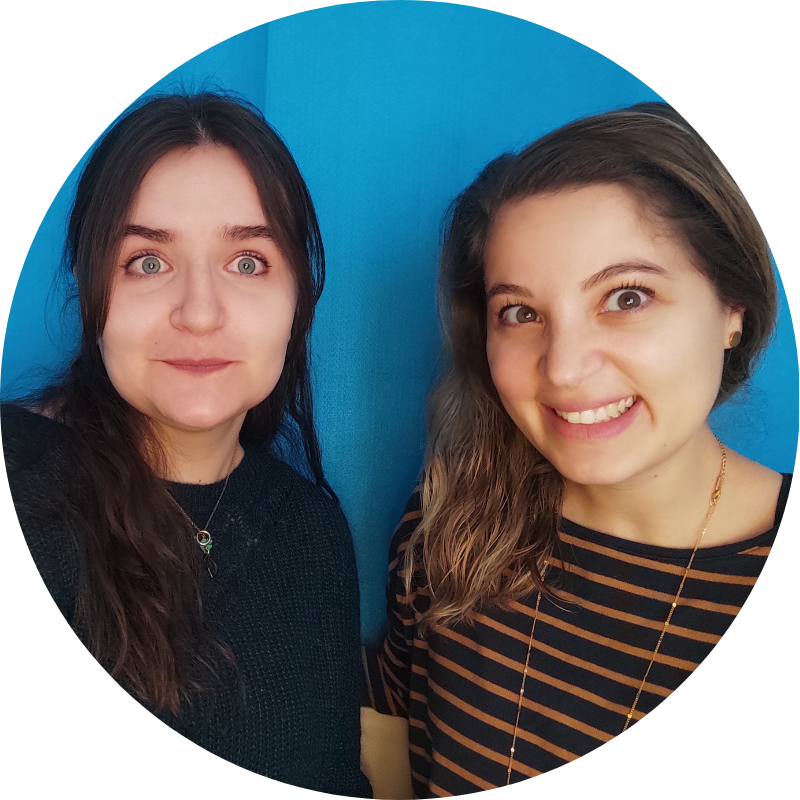 Dora et moi lors de notre première rencontre en 2023 